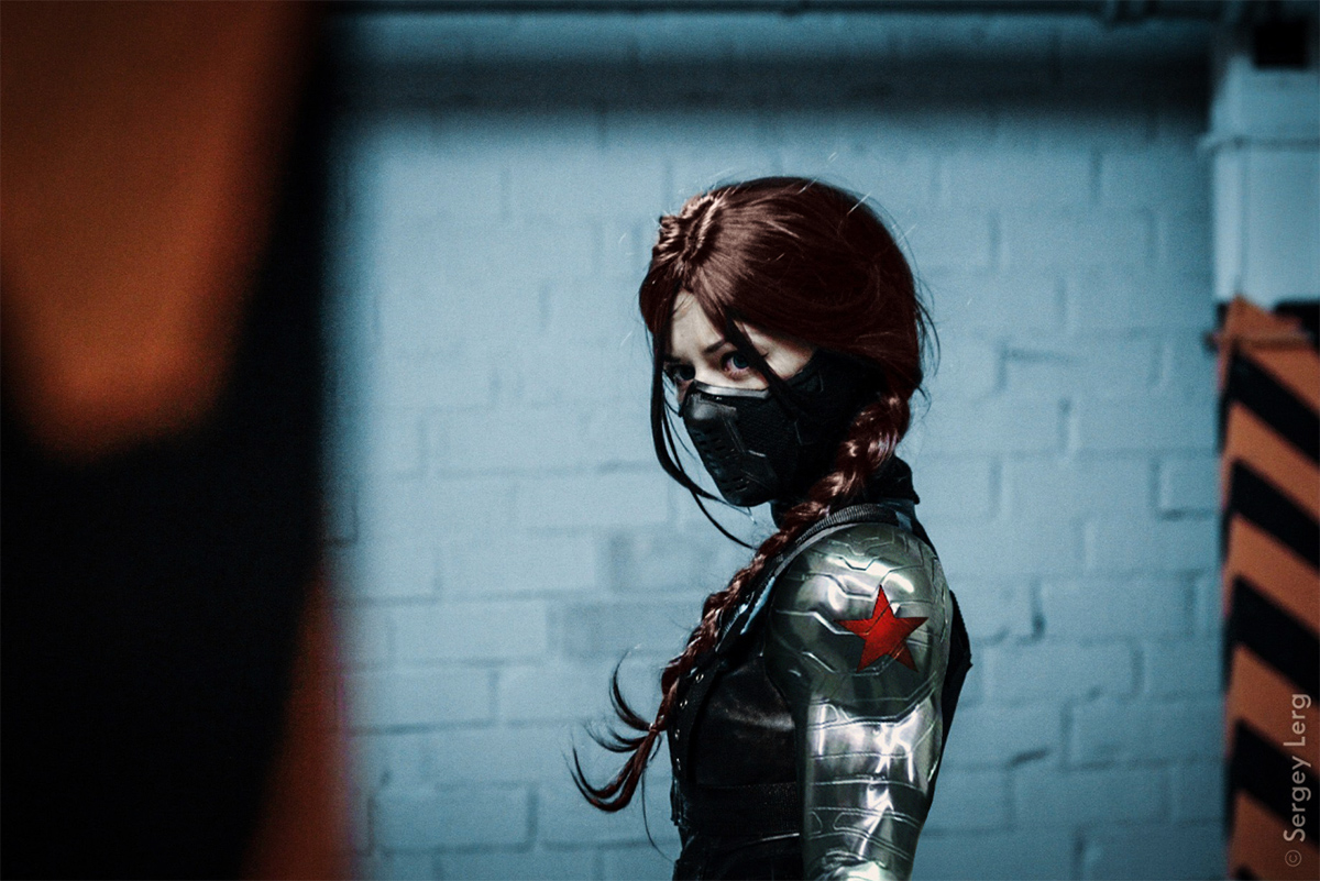 Женская вариация Зимнего Солдата 