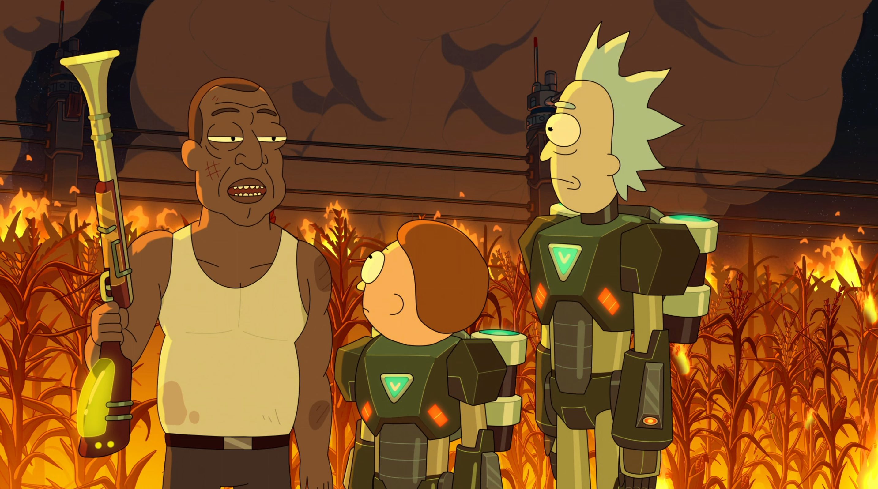 Вышел шестой эпизод пятого сезона мультсериала «Рик и Морти» (Rick and Morty) под названием «Дед благодарения» (Rick and Morty’s Thanksploitation Spectacular). Редактор «Канобу» Александр Башкиров рассказывает, почему очередная пародия на голливудские боевики получилась лучше той, что мы видели в четвертом эпизоде пятого сезона,  и объясняет, почему сериал стоит смотреть дальше.