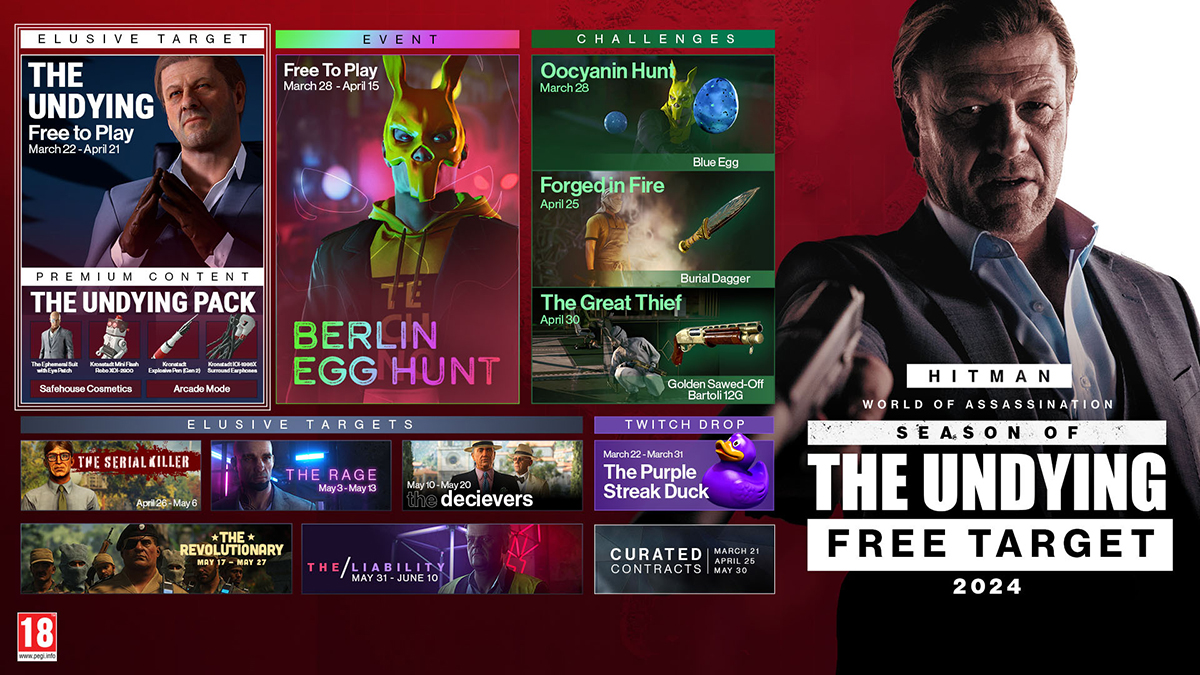 Шон Бин вновь вернётся в Hitman в качестве «бессмертной» иллюзорной цели - изображение 1 Шон Бин вновь вернётся в Hitman в качестве «бессмертной» иллюзорной цели - фото 1