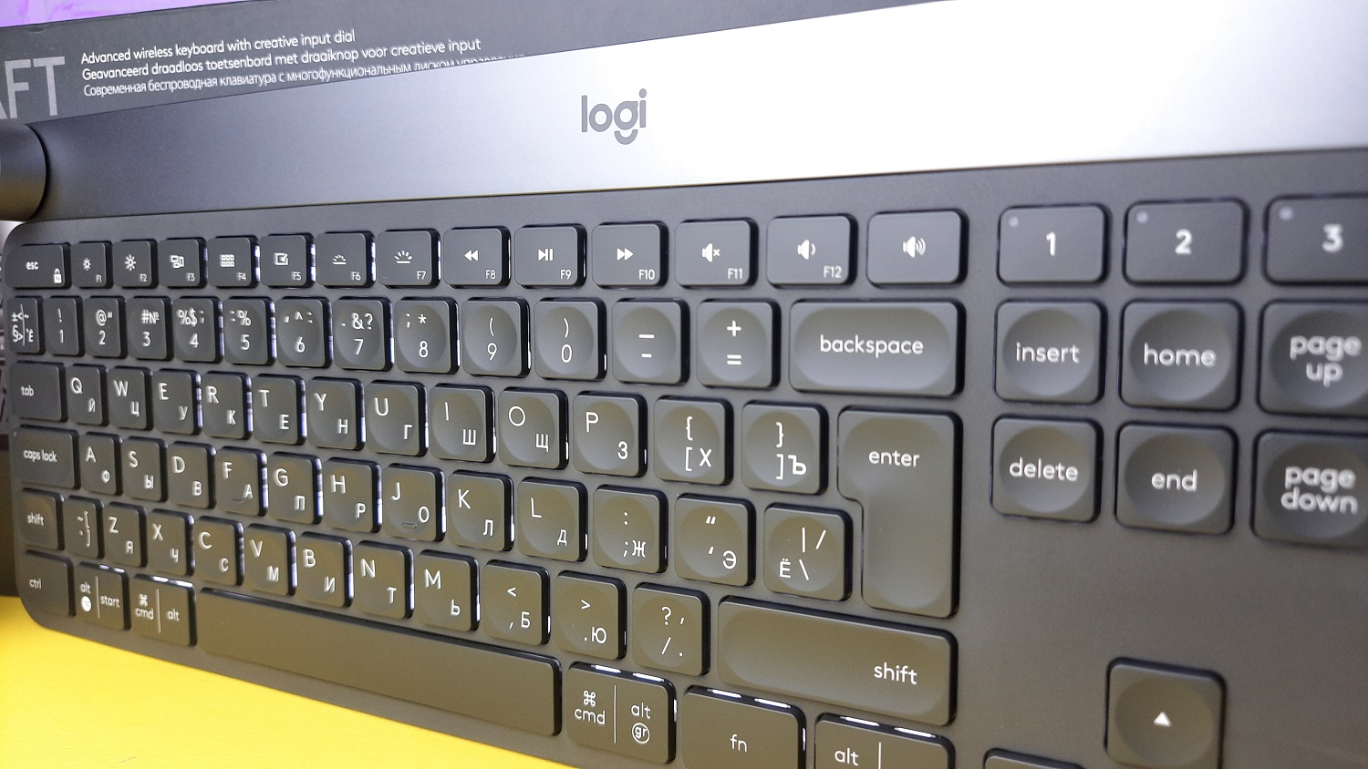 Обзор Logitech Craft: классика в стиле MX Keys для игр и работы - изображение 9 Обзор Logitech Craft: классика в стиле MX Keys для игр и работы - фото 9