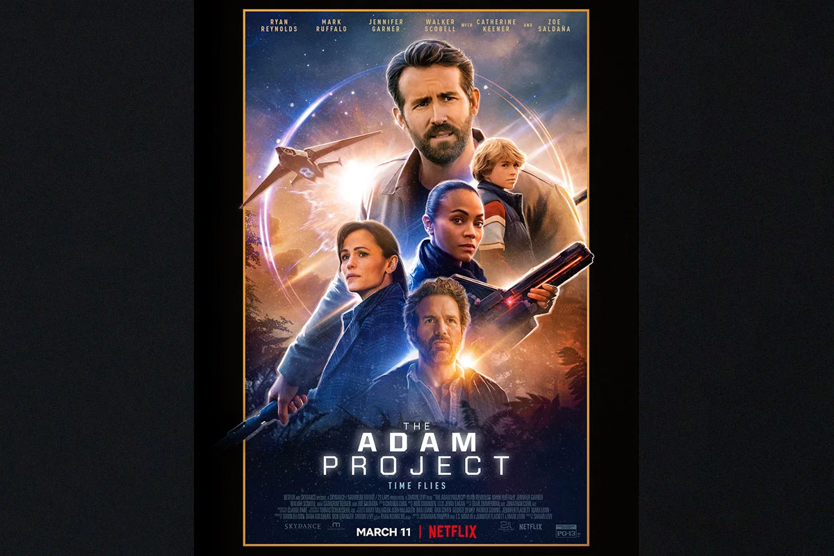 Netflix опубликовал новый постер боевика «Проект „Адам“» с Райаном Рейнольдсом - фото 1