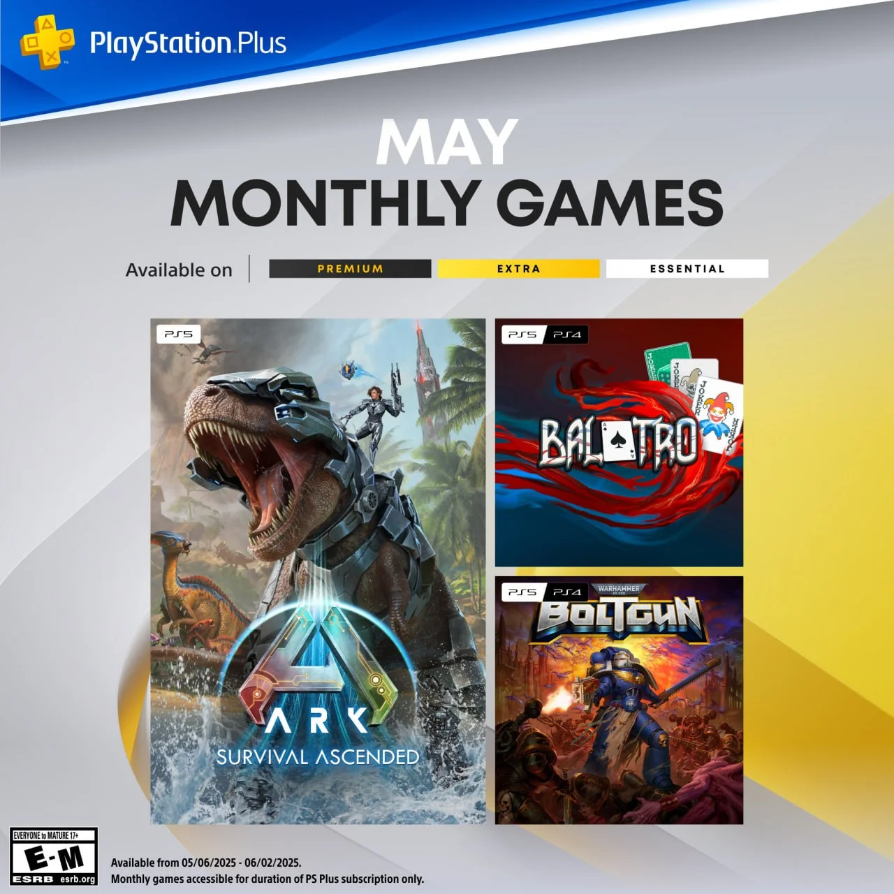 В мае подписчики PS Plus получат Ark: Survival Ascended и Balatro - изображение 1 В мае подписчики PS Plus получат Ark: Survival Ascended и Balatro - фото 1