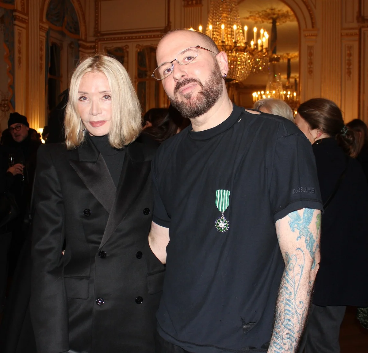 Даниэль Славик и Демна в 2022 году. Фото: Courtesy of Balenciaga