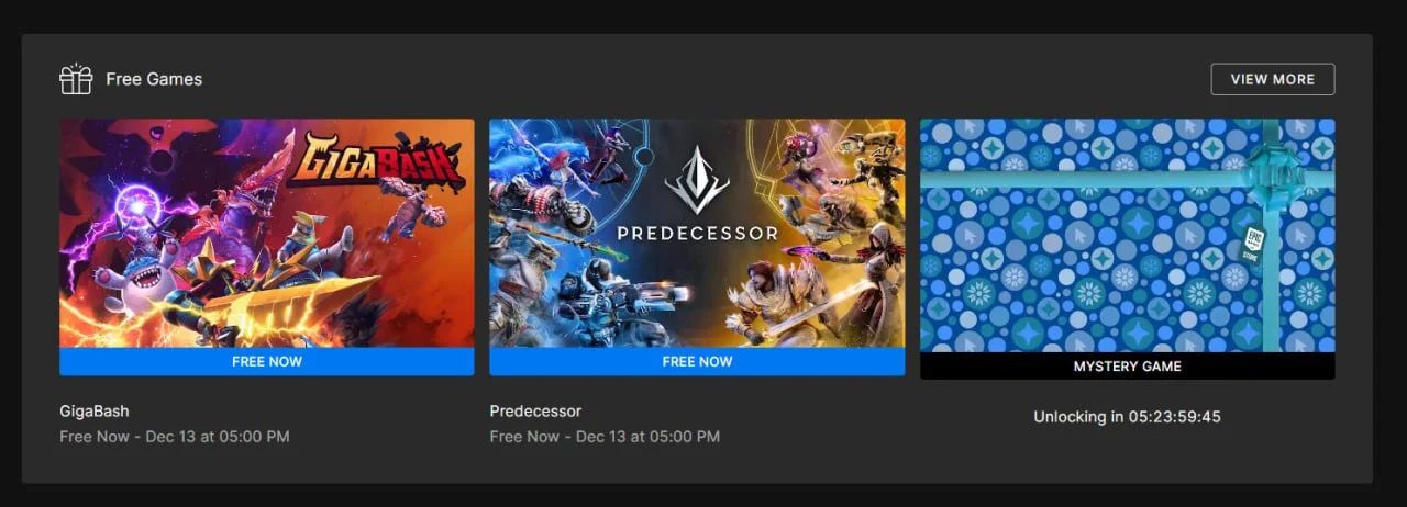 В Epic Games Store стартовала бесплатная раздача GigaBash и Predecessor - фото 1