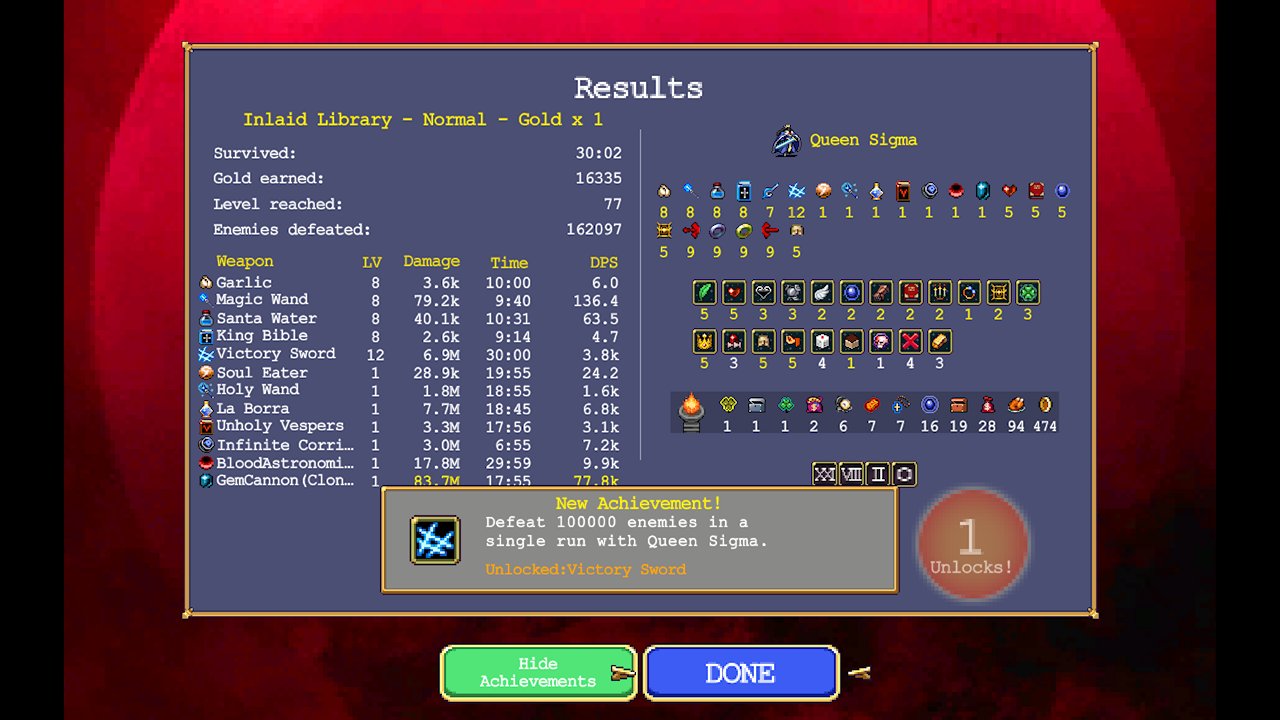 Фил Спенсер получил все достижения в Vampire Survivors - фото 1