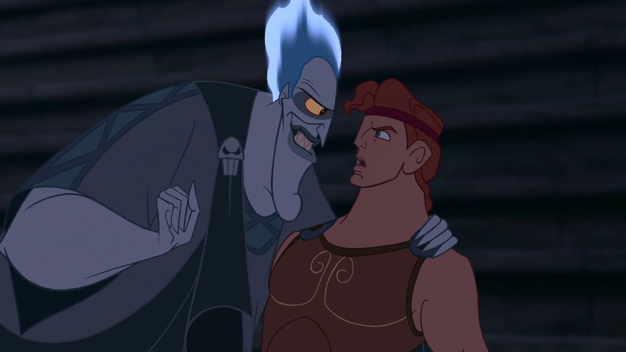 Кадр из мультфильма «Геркулес»