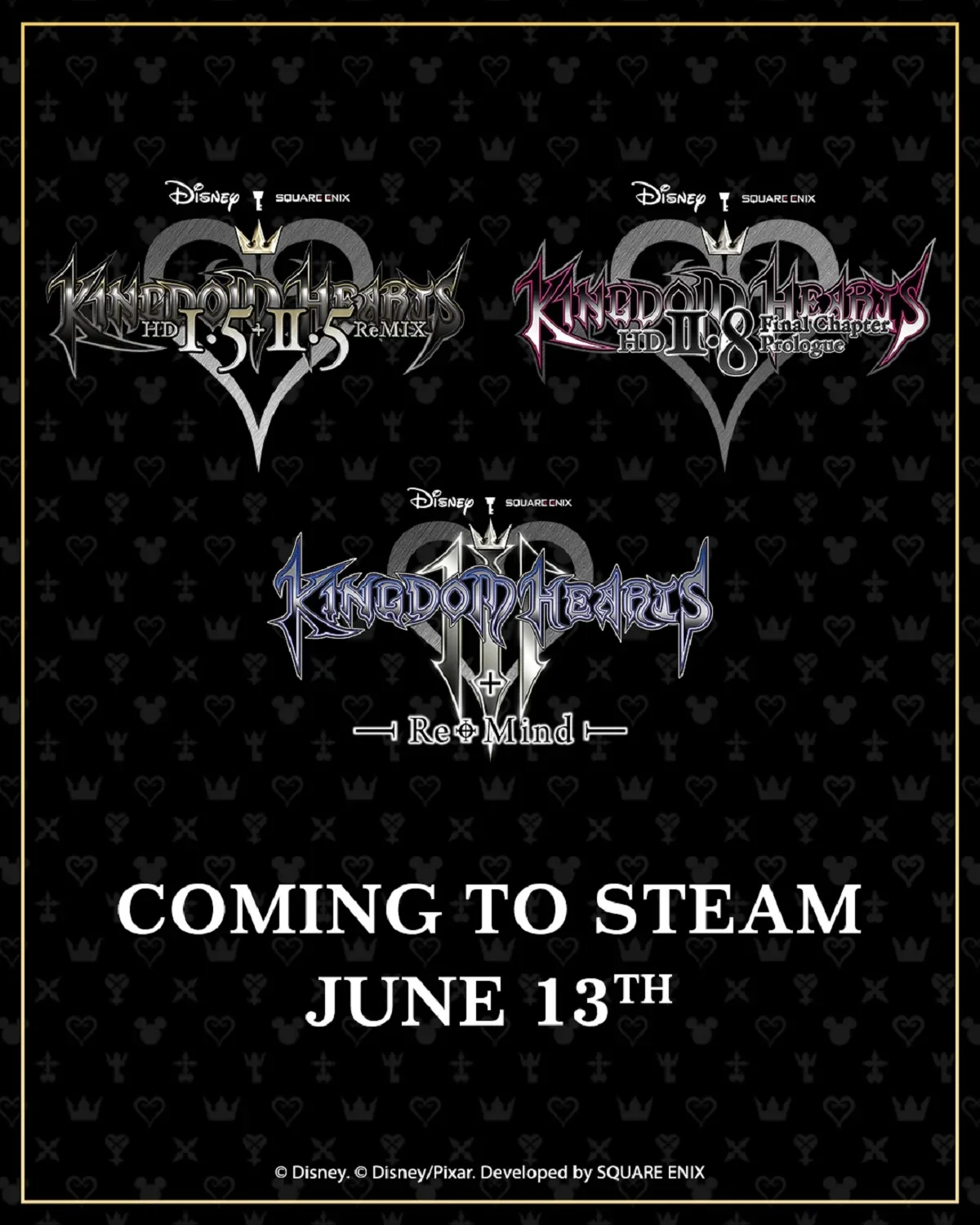 В июне в Steam выйдет несколько игр серии Kingdom Hearts - фото 1