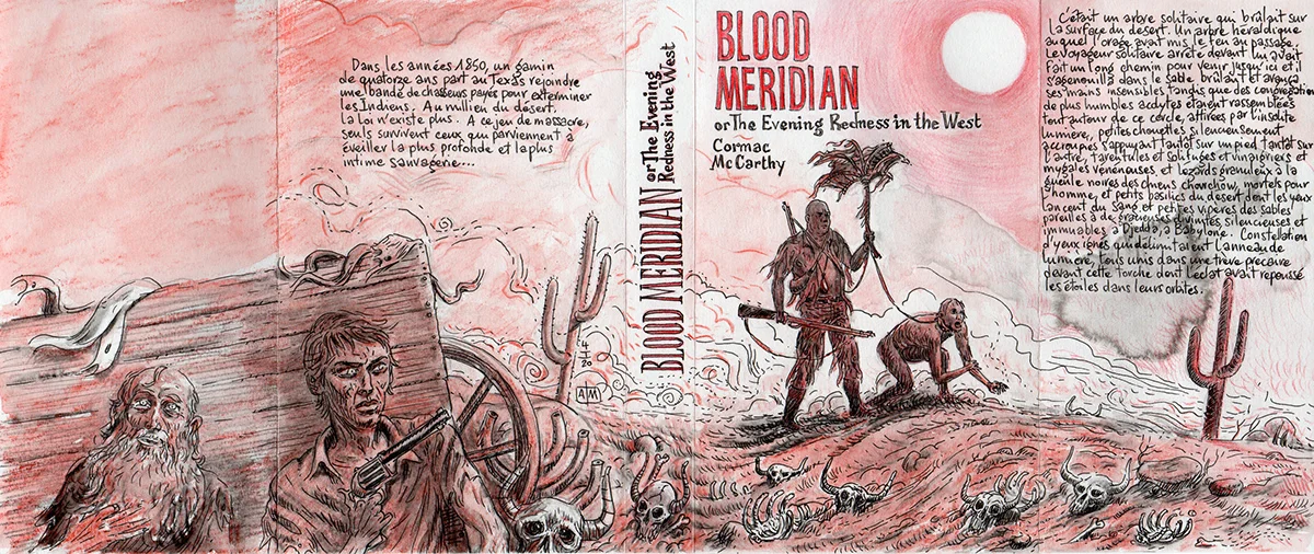 Обложка книги «Кровавый меридиан»