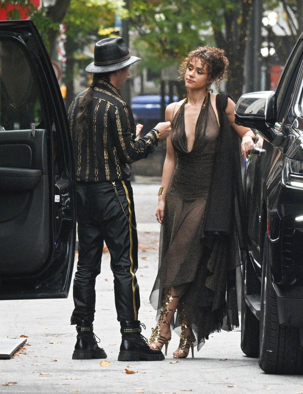 Кадр со съемок фильма «Мегалополис»