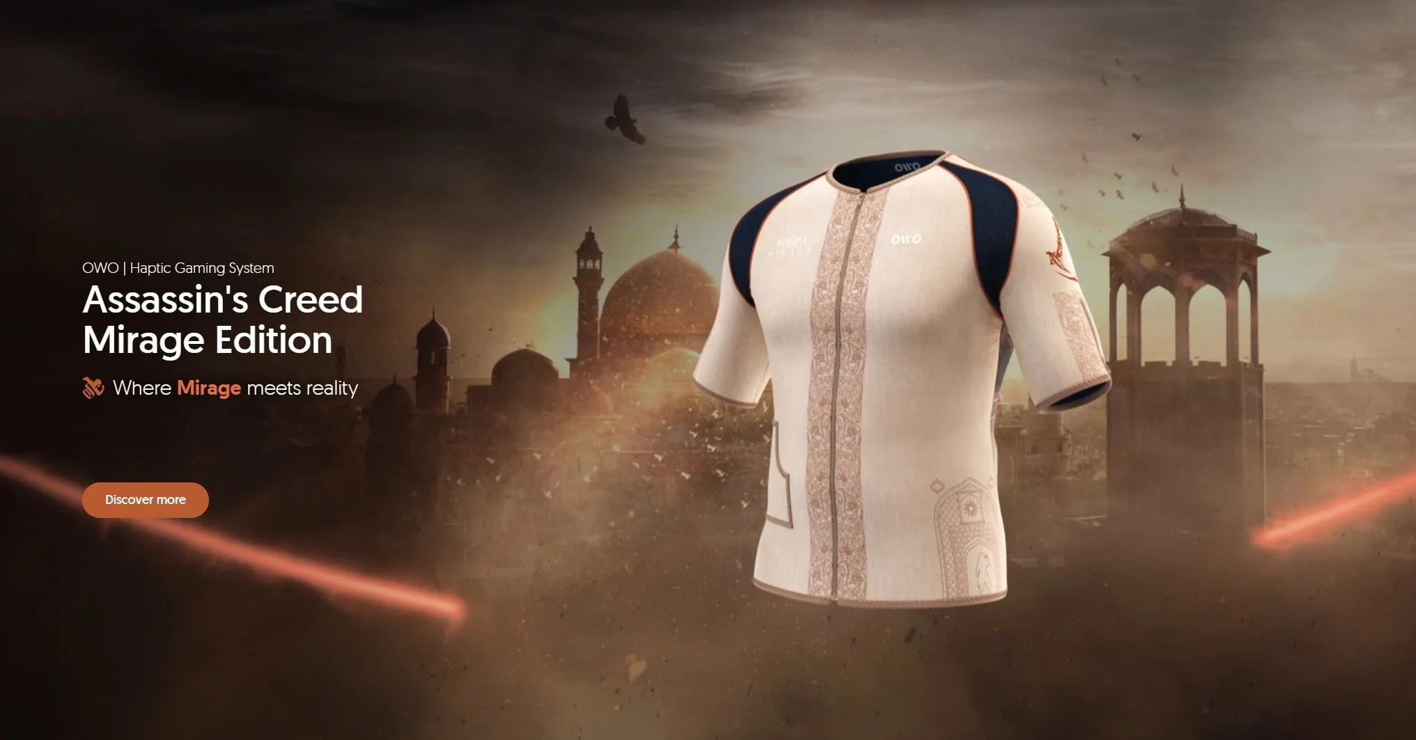 По мотивам Assassin's Creed Mirage выпустят футболку с тактильной отдачей - фото 1