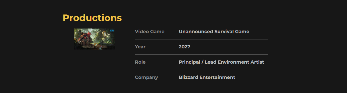 «Выживач» Odyssey от Blizzard может выйти в 2027 году - фото 1