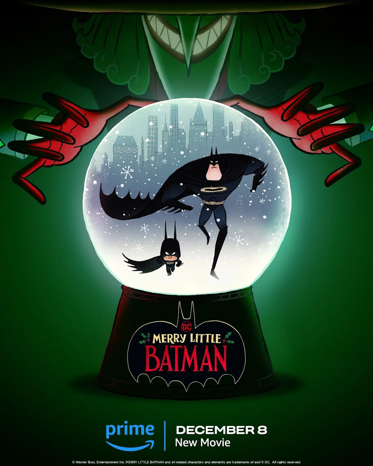 Постер мультфильма Merry Little Batman (2023)