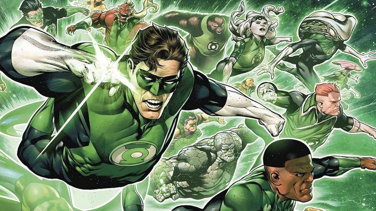 Комикс «Зелёный фонарь»