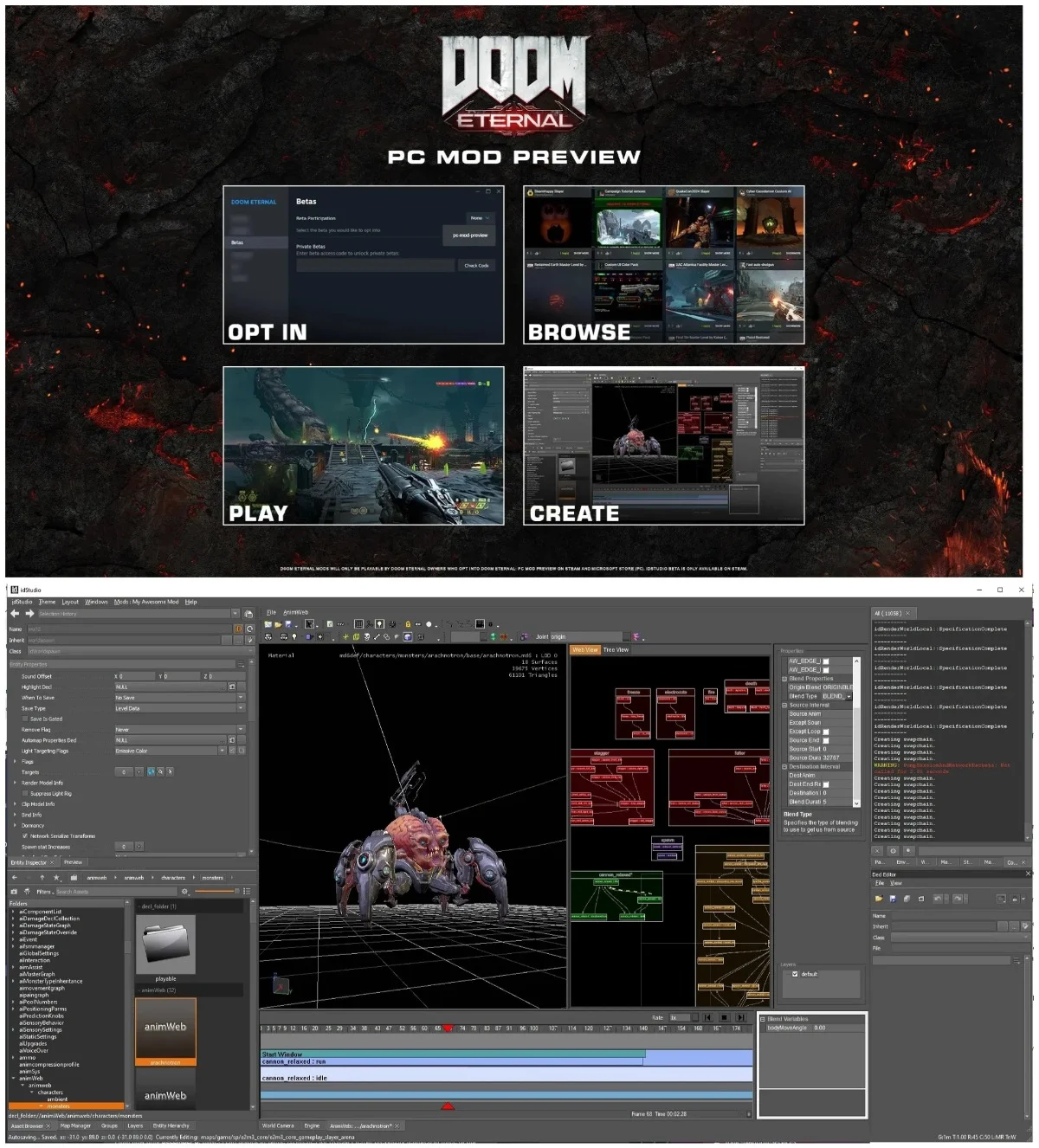 В Doom Eternal официально добавили поддержку модов на PC - фото 1