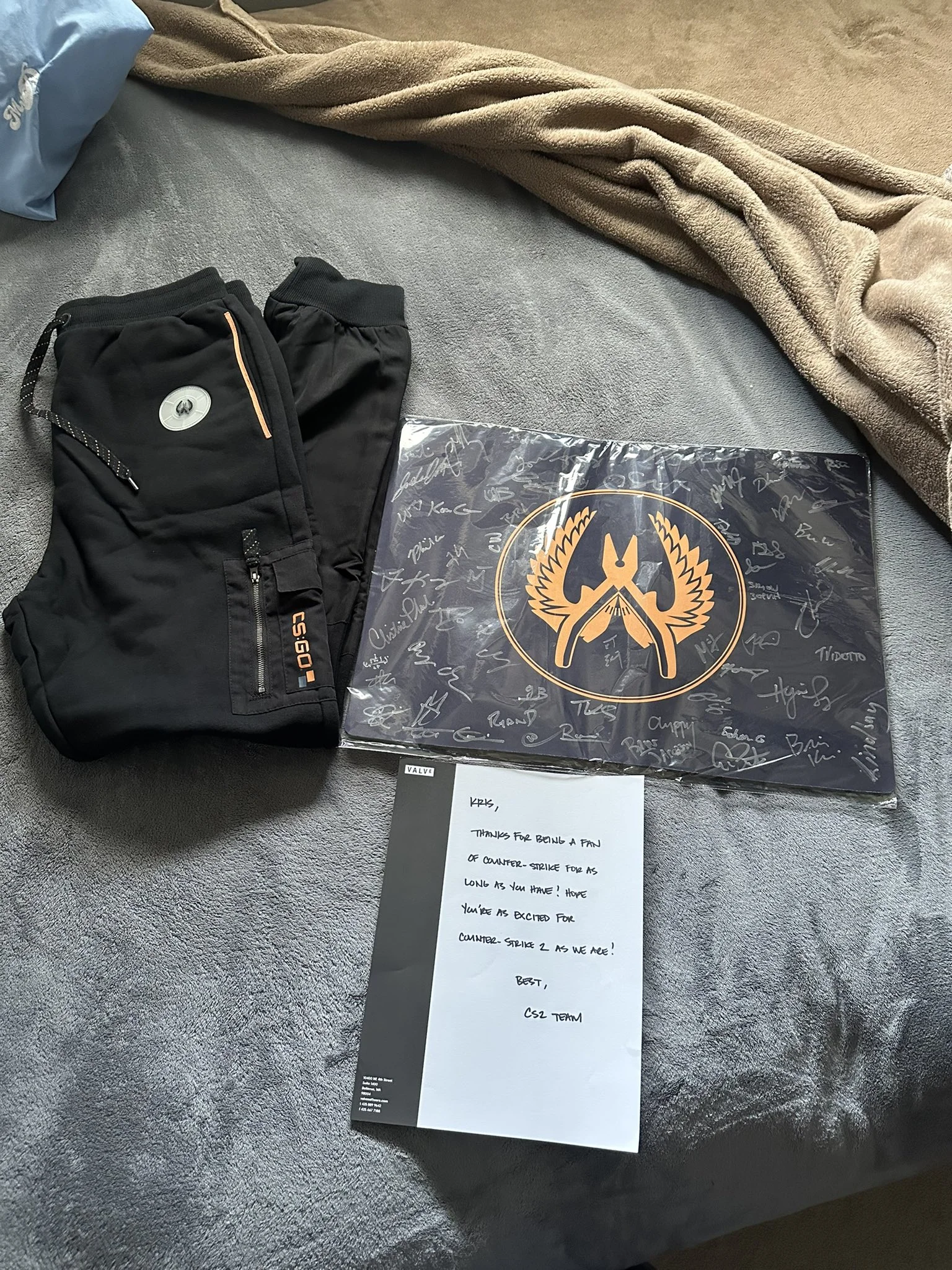 Фанат CS:GO пообщался с Гейбом Ньэллом и получил подарки от Valve - фото 1