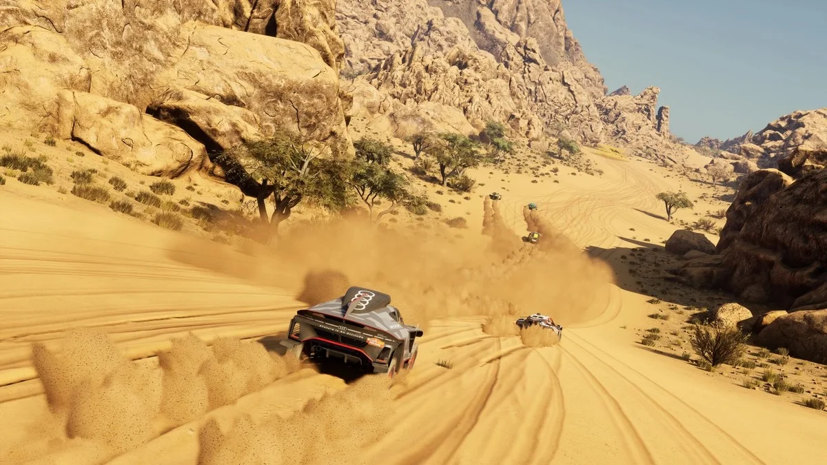 Скриншот игры Dakar Desert Rally