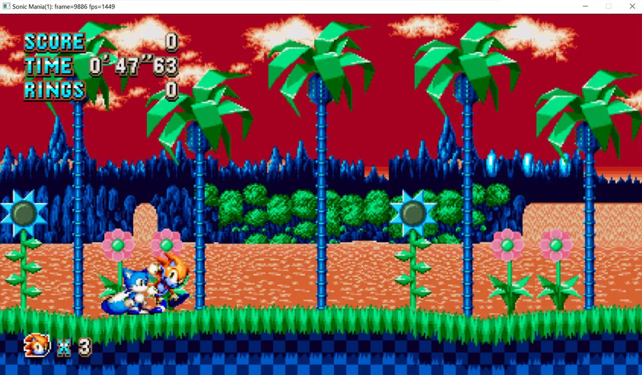 Скриншот игры Sonic Mania Plus