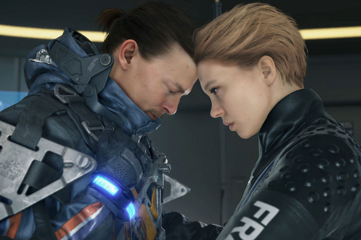 Использовать реальную актёрскую игру и внешность в «нарисованных» кат-сценах позволяет технология захвата движений и мимики motion capture
Источник: Kojima Productions