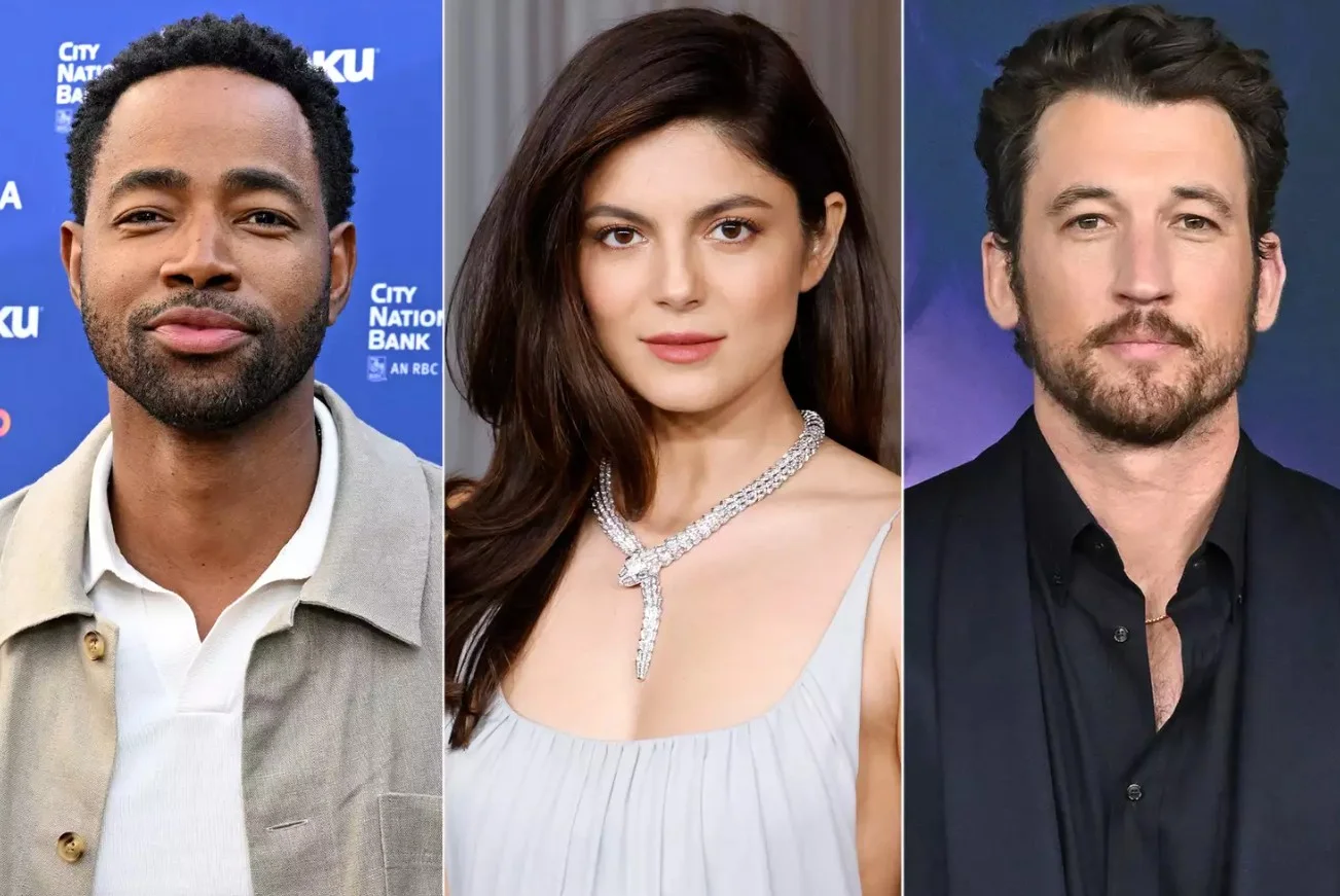 Джей Эллис, Моника Барбаро, Майлз Теллер
Фото: Gilbert Flores/Variety via Getty; Taylor Hill/FilmMagic; Axelle/Bauer-Griffin/FilmMagic
