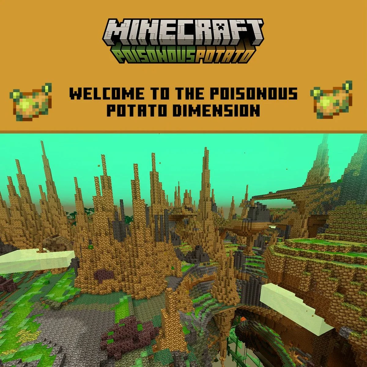 Для Minecraft вышло «картофельное» первоапрельское обновление - фото 1