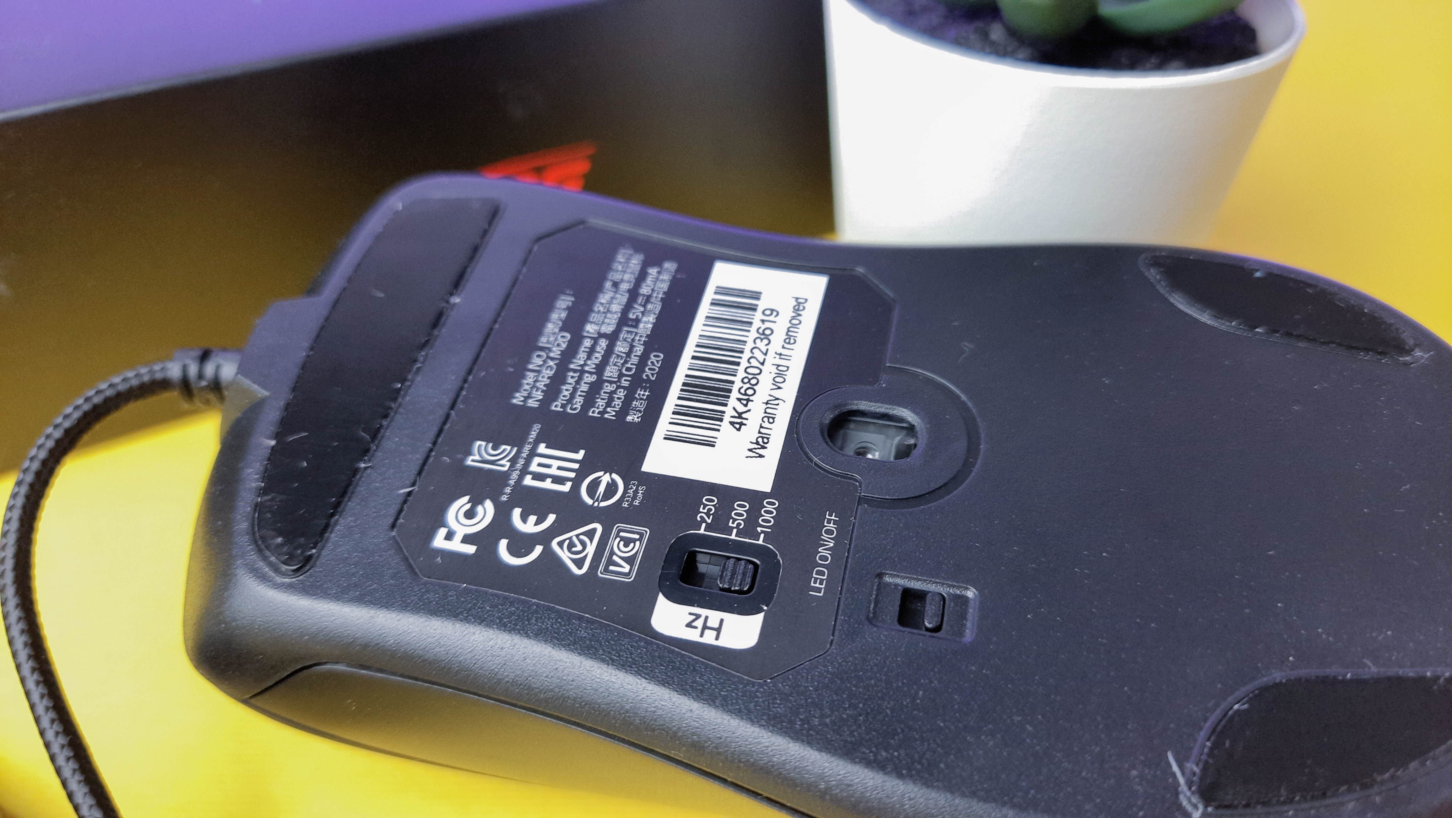 Обзор XPG Infarex M20: бюджетная игровая мышка с RGB-подсветкой - фото 5