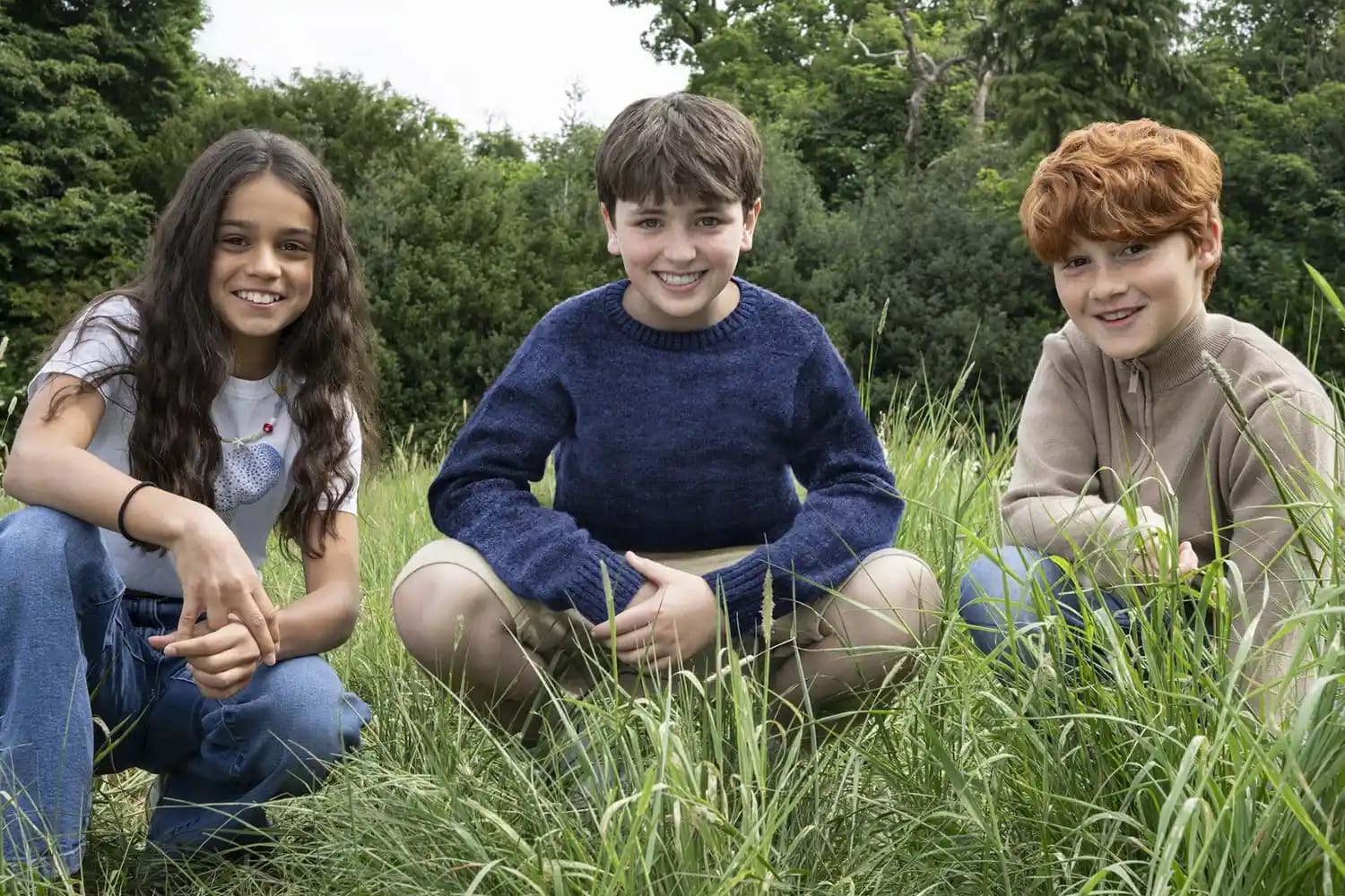 Арабелла Стэнтон, Доминик МакЛафлин и Аластер Стаут

Источник: Aidan Monaghan/HBO