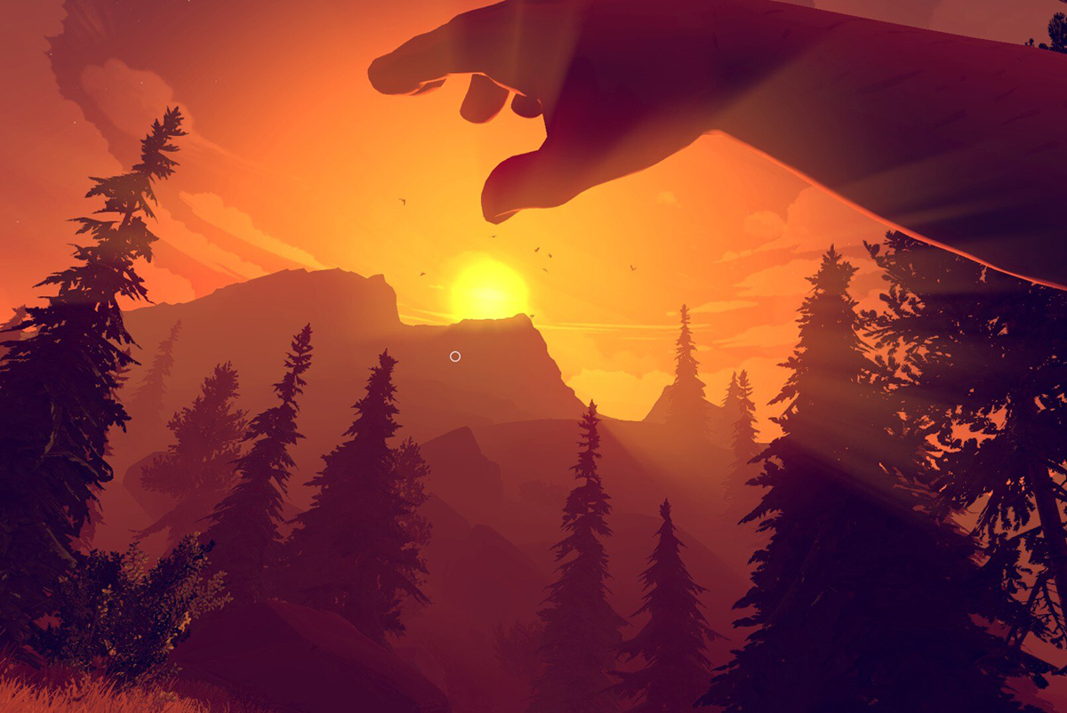 Скриншот из игры Firewatch  Источник: Panic