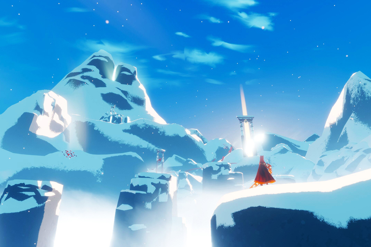 Скриншот из игры Journey  Источник: Sony Computer Entertainment