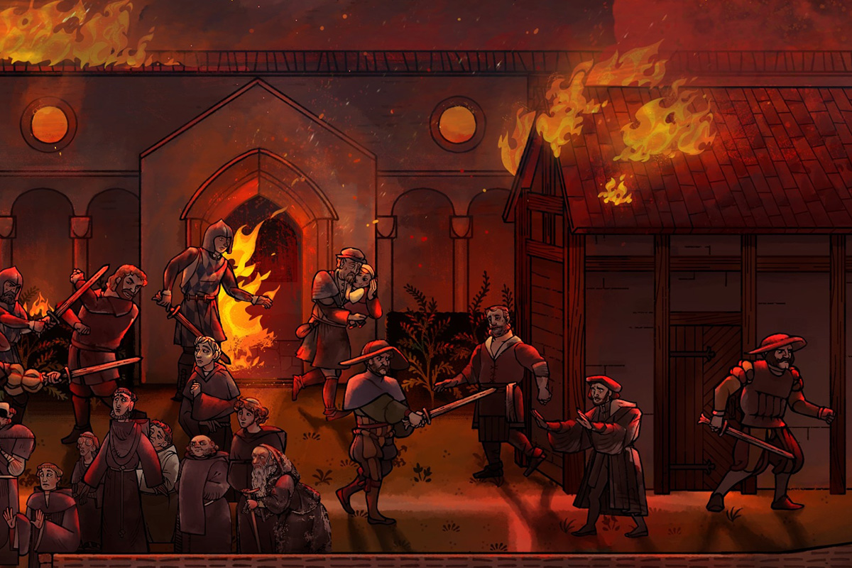 Скриншот из игры Pentiment  Источник: Xbox Game Studios
