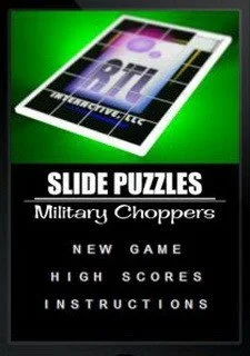 Slide Puzzle Military Choppers