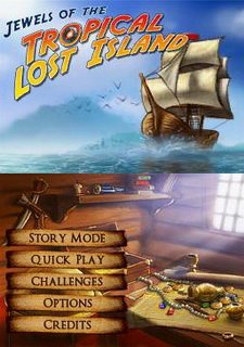 Jewels of tropical lost island