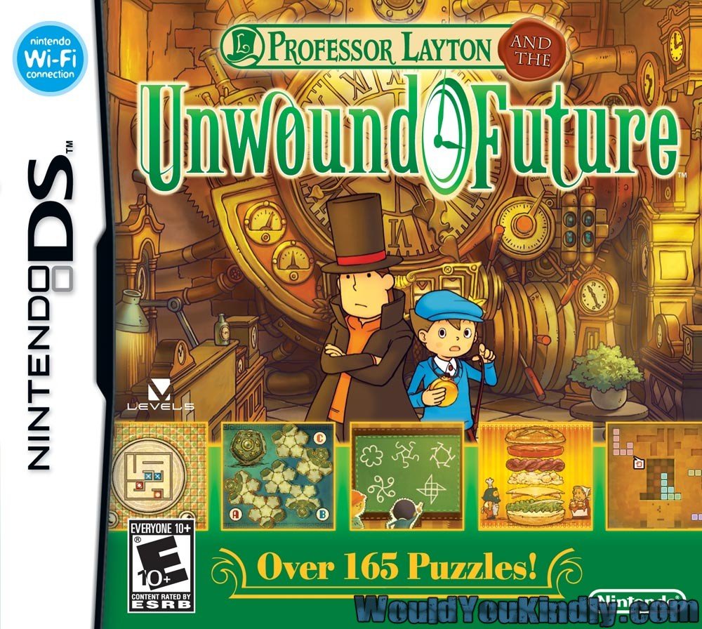 Professor Layton and the Unwound Future – обзоры и оценки, описание, даты  выхода DLC, официальный сайт игры