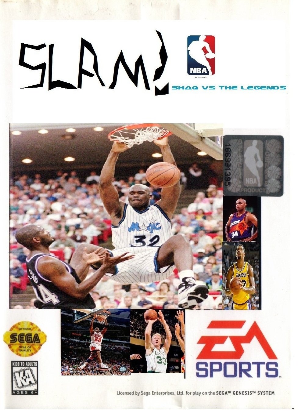 Slam - Shaq Vs. The Legends