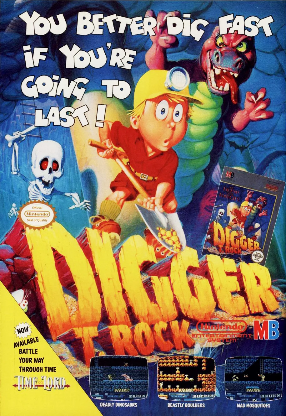Digger T. Rock: Legend of the Lost City