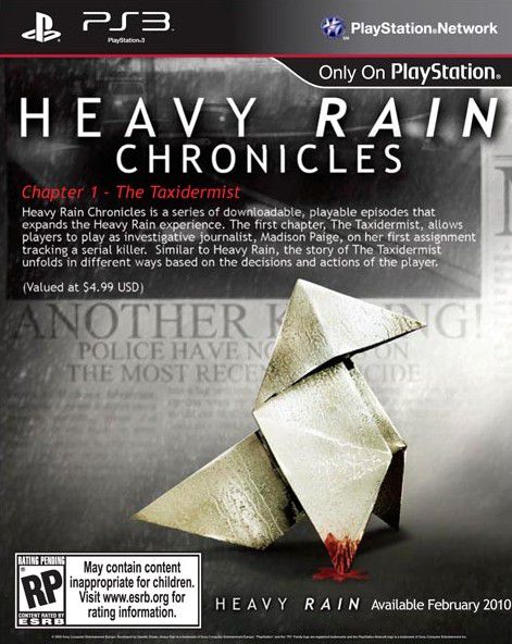 Heavy Rain: Chronicle One - The Taxidermist Heavy Rain: Chronicle One - The Taxidermist