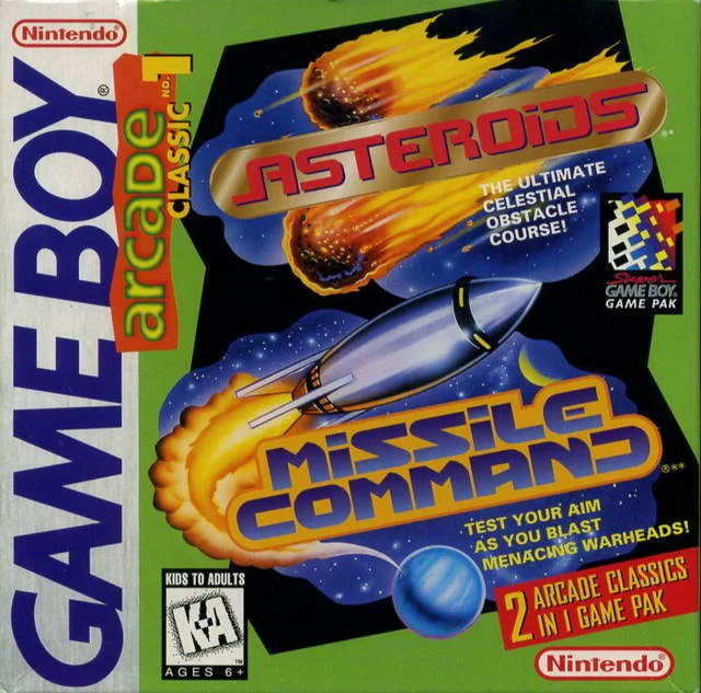 Arcade Classics 1: Asteroids/Missle Command