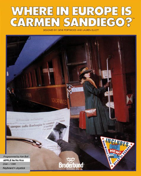 Where in Europe is Carmen Sandiego?