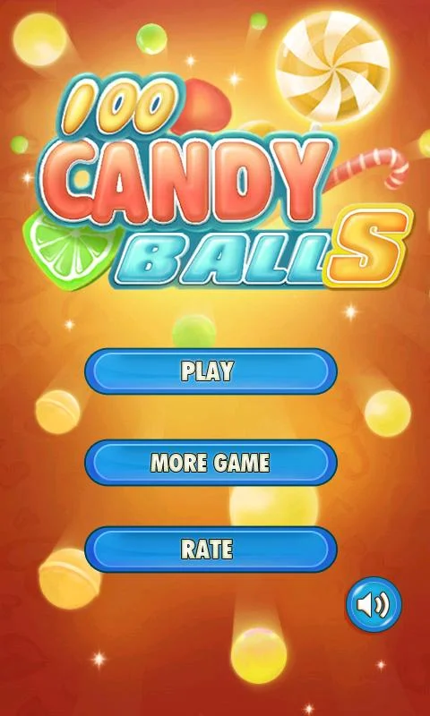 100 Candy Balls 3D