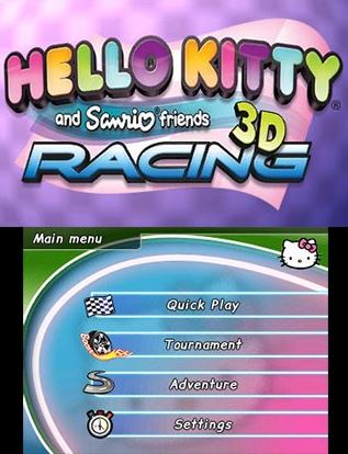 Hello Kitty and Sanrio Friends 3D Racing