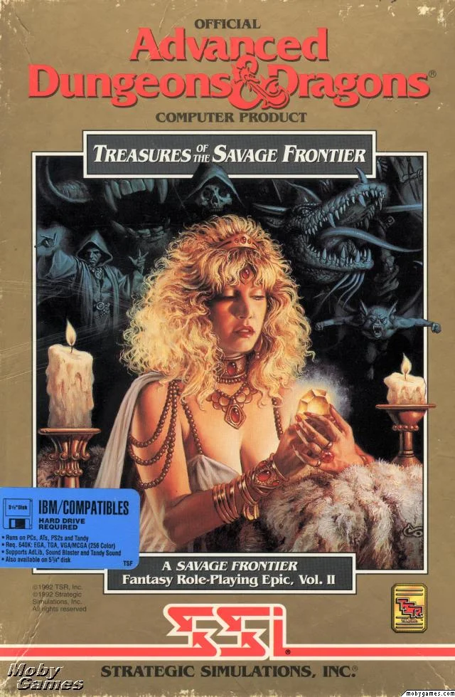 AD&D 2 Treasure of the Savage Frontier