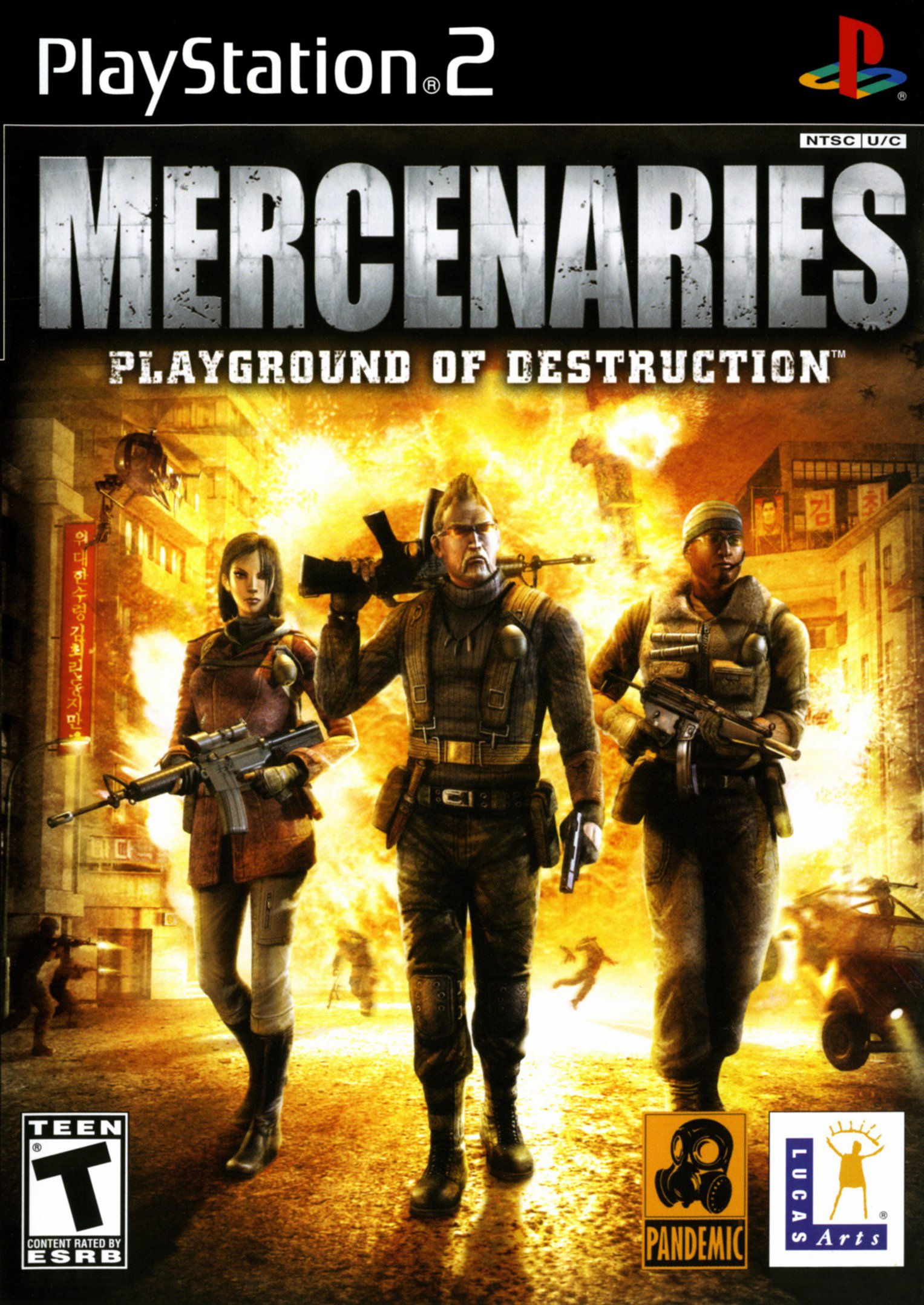 Mercenaries: Playground of Destruction – обзоры и оценки, описание, даты  выхода DLC, официальный сайт игры