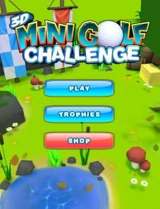 3D Mini Golf Challenge