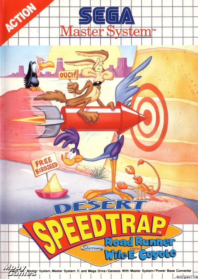 Desert Speedtrap starring Road Runner and Wile E. Coyote