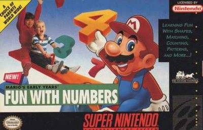 Mario's Early Years!: Fun with Numbers