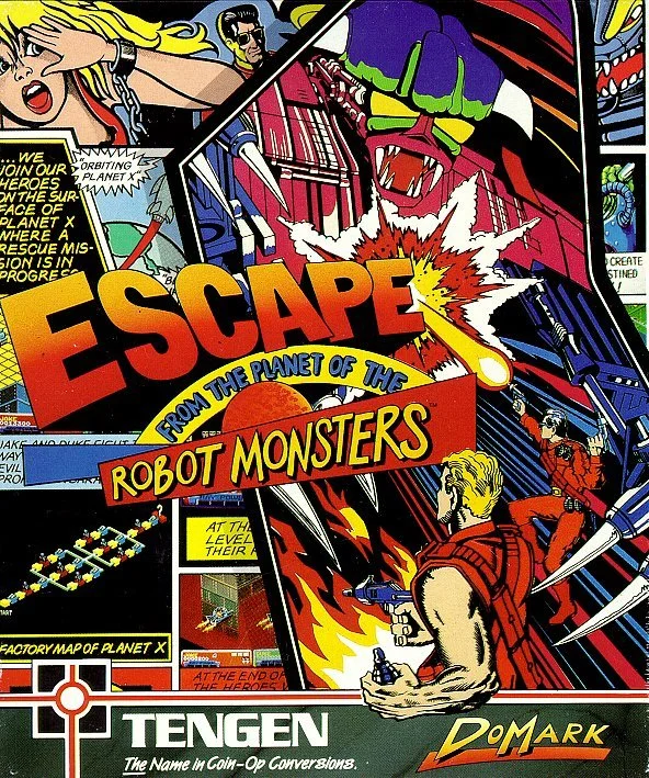 Escape from the Planet of the Robot Monsters