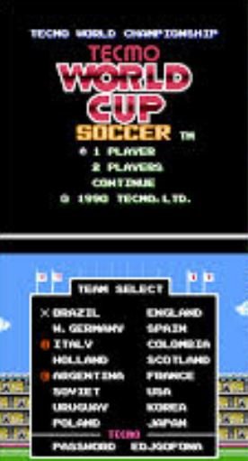 Tecmo World Cup Soccer