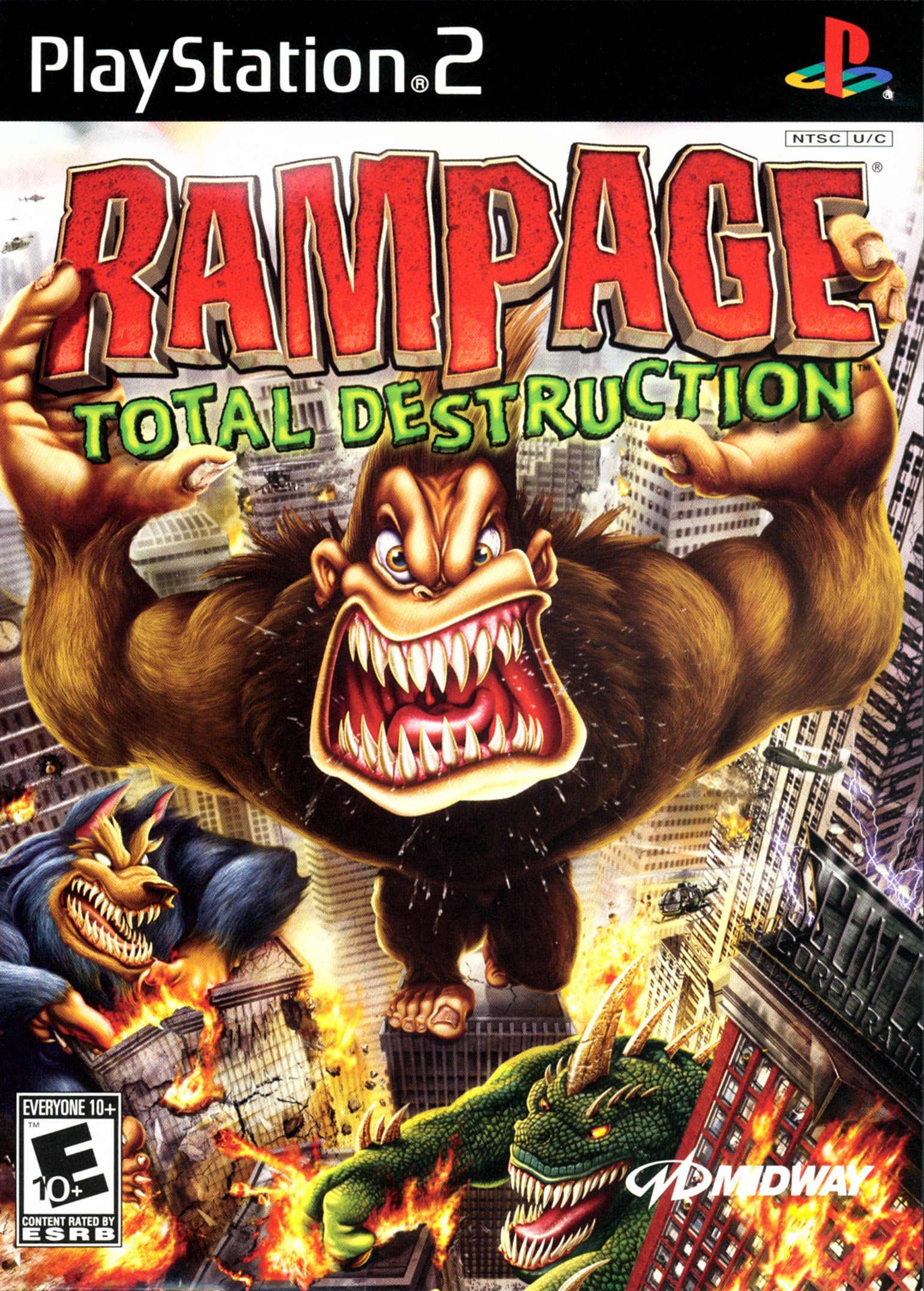 Rampage: Total Destruction – обзоры и оценки, описание, даты выхода DLC,  официальный сайт игры