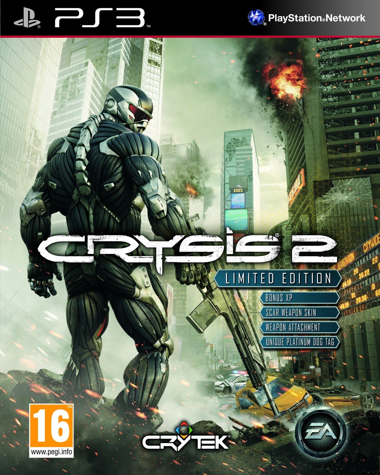 Crysis 2: Limited Edition – обзоры и оценки, описание, даты выхода DLC,  официальный сайт игры