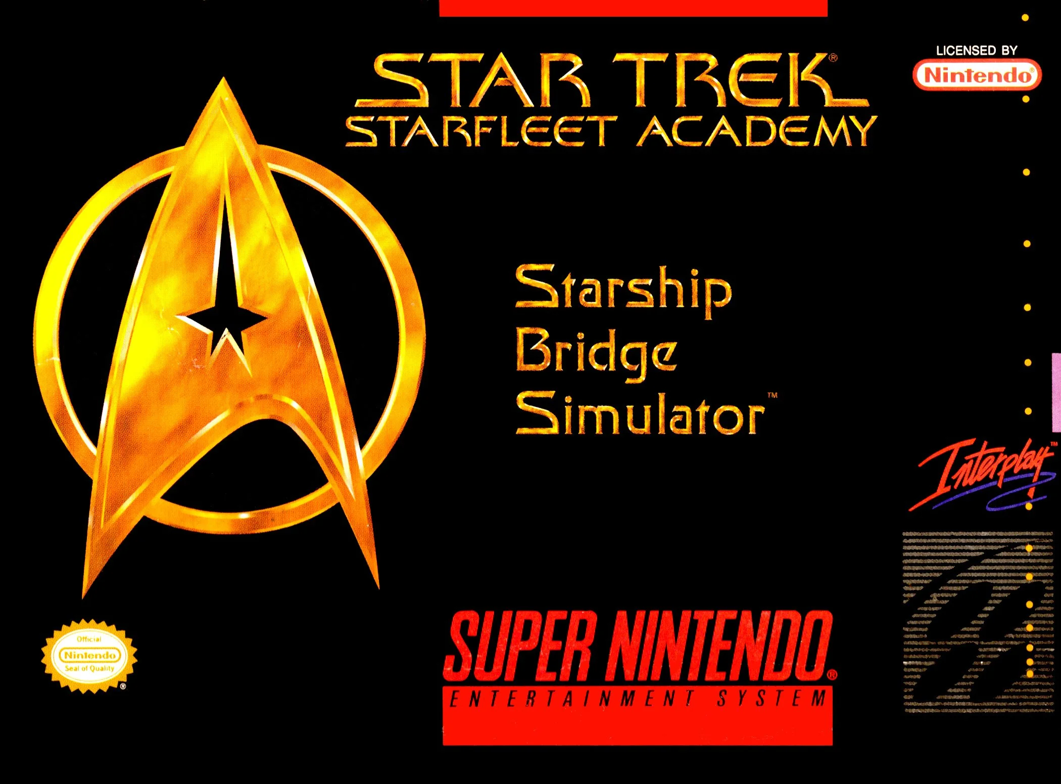 Star Trek: Starfleet Academy Starship Bridge Simulator