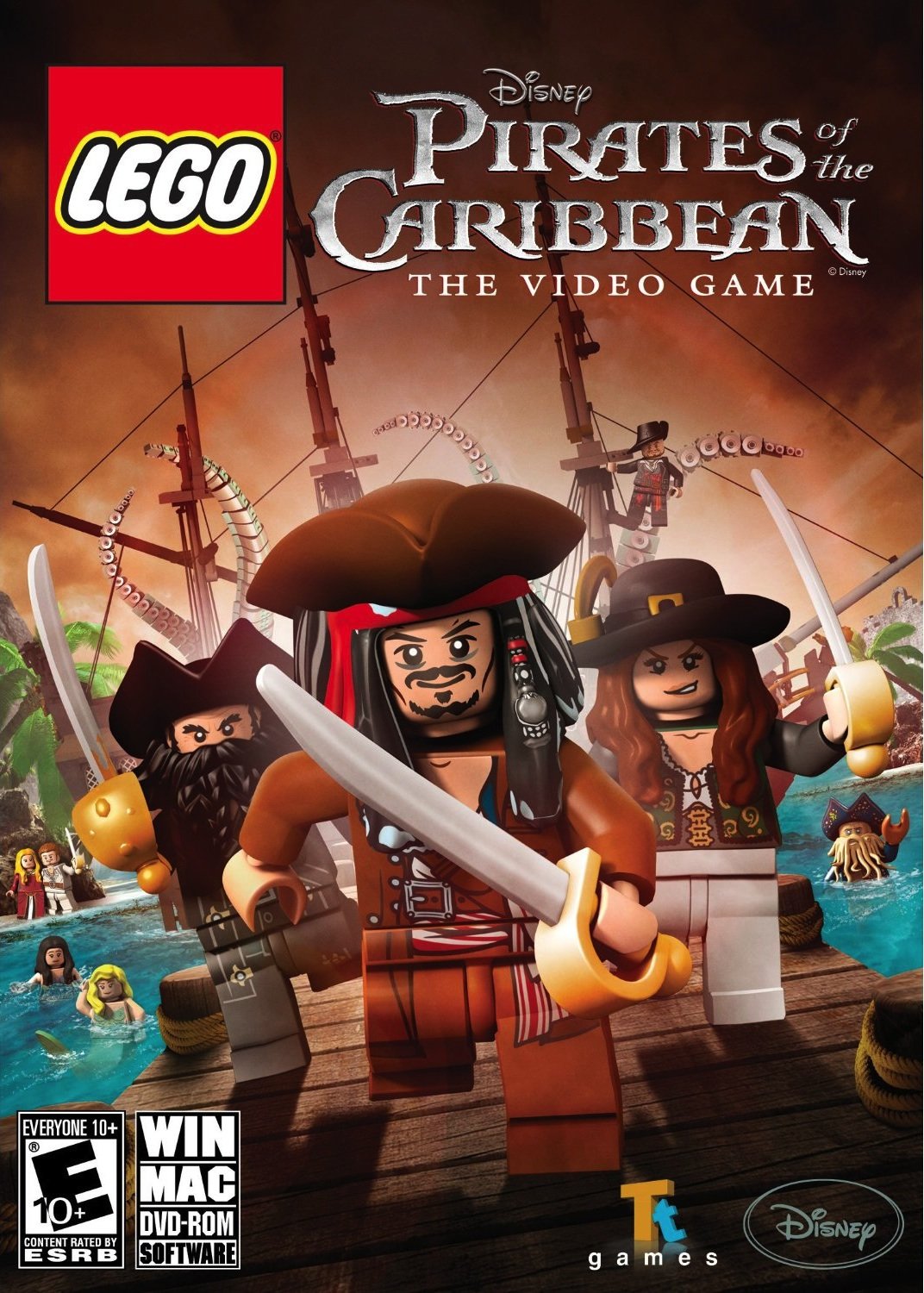 LEGO Pirates of the Caribbean: The Video Game – обзоры и оценки, описание,  даты выхода DLC, официальный сайт игры